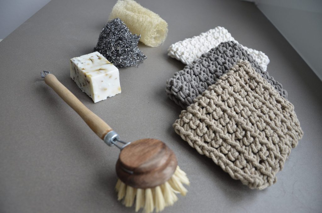 Dishcloths are perfect to finish some of your leftover yarns!